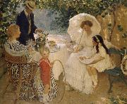 E.Phillips Fox The arbour oil